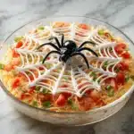 Halloween taco dip - featured image