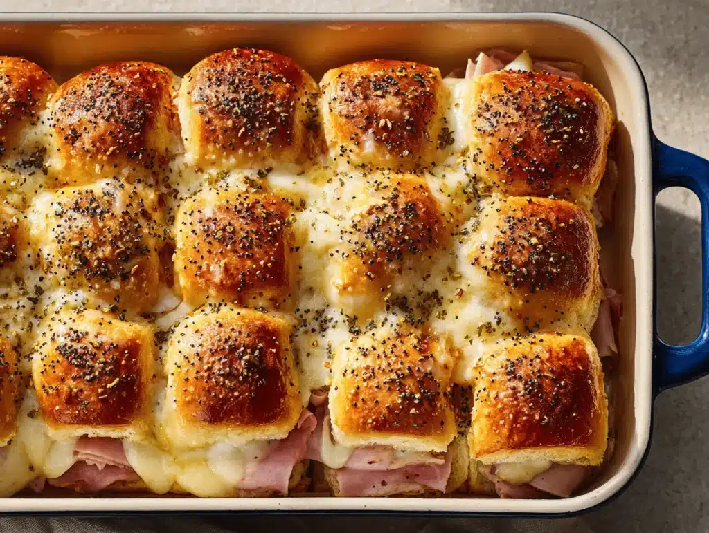 ham and cheese sliders - featured image