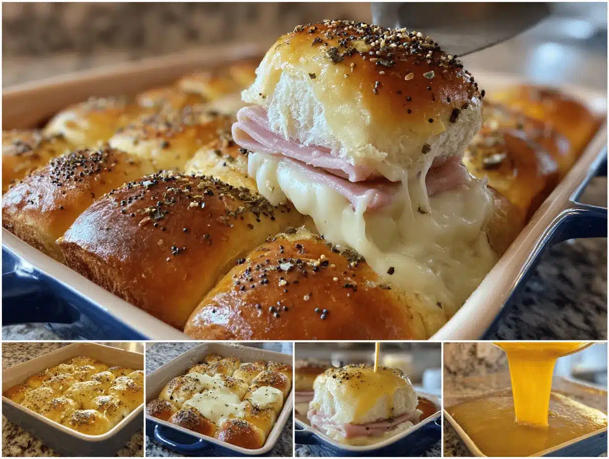ham and cheese sliders preparation steps