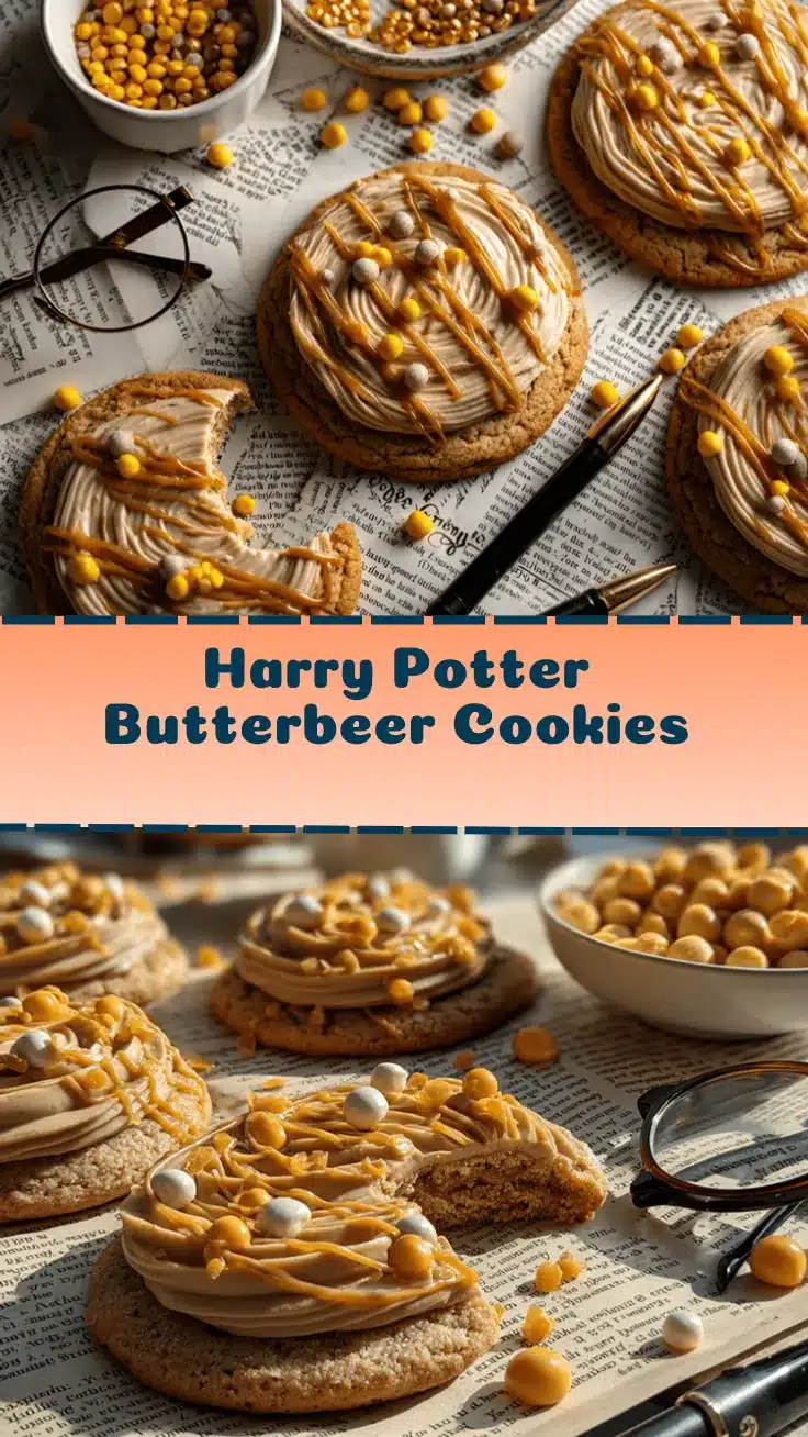 Harry Potter Butterbeer Cookies recipe