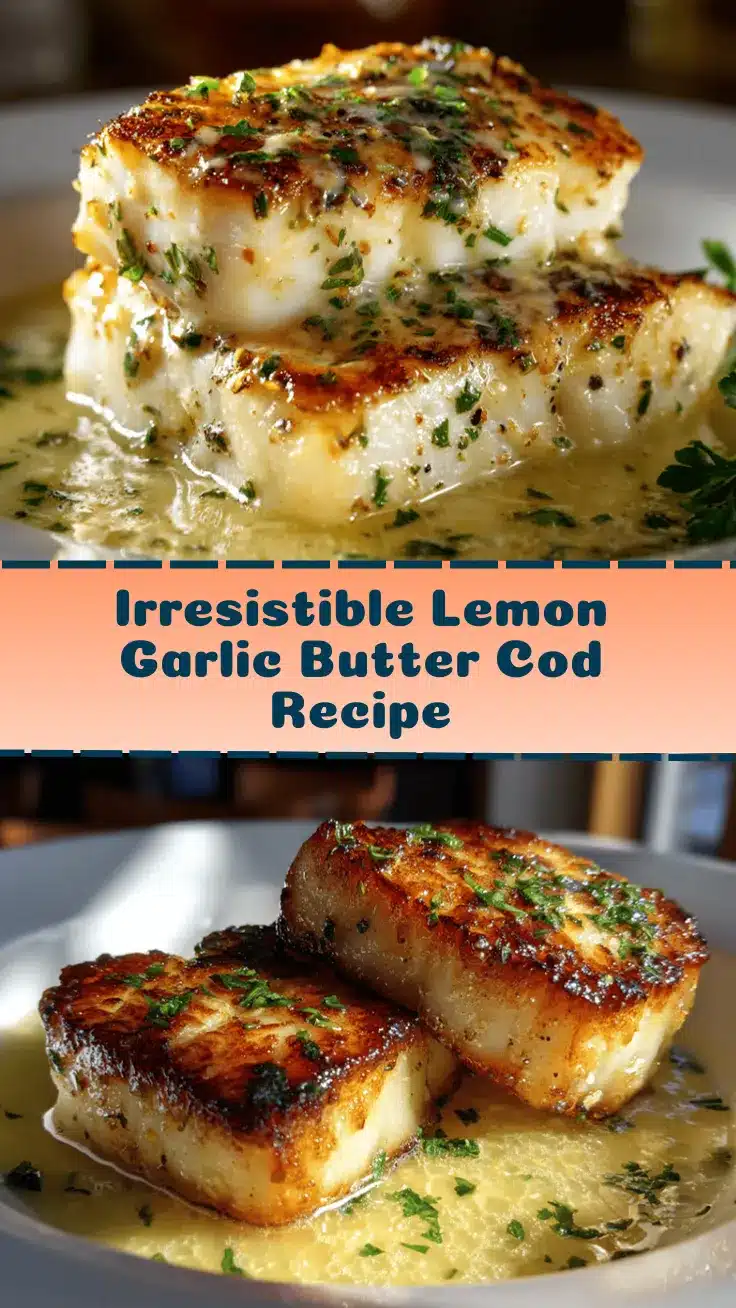 lemon garlic butter cod recipe