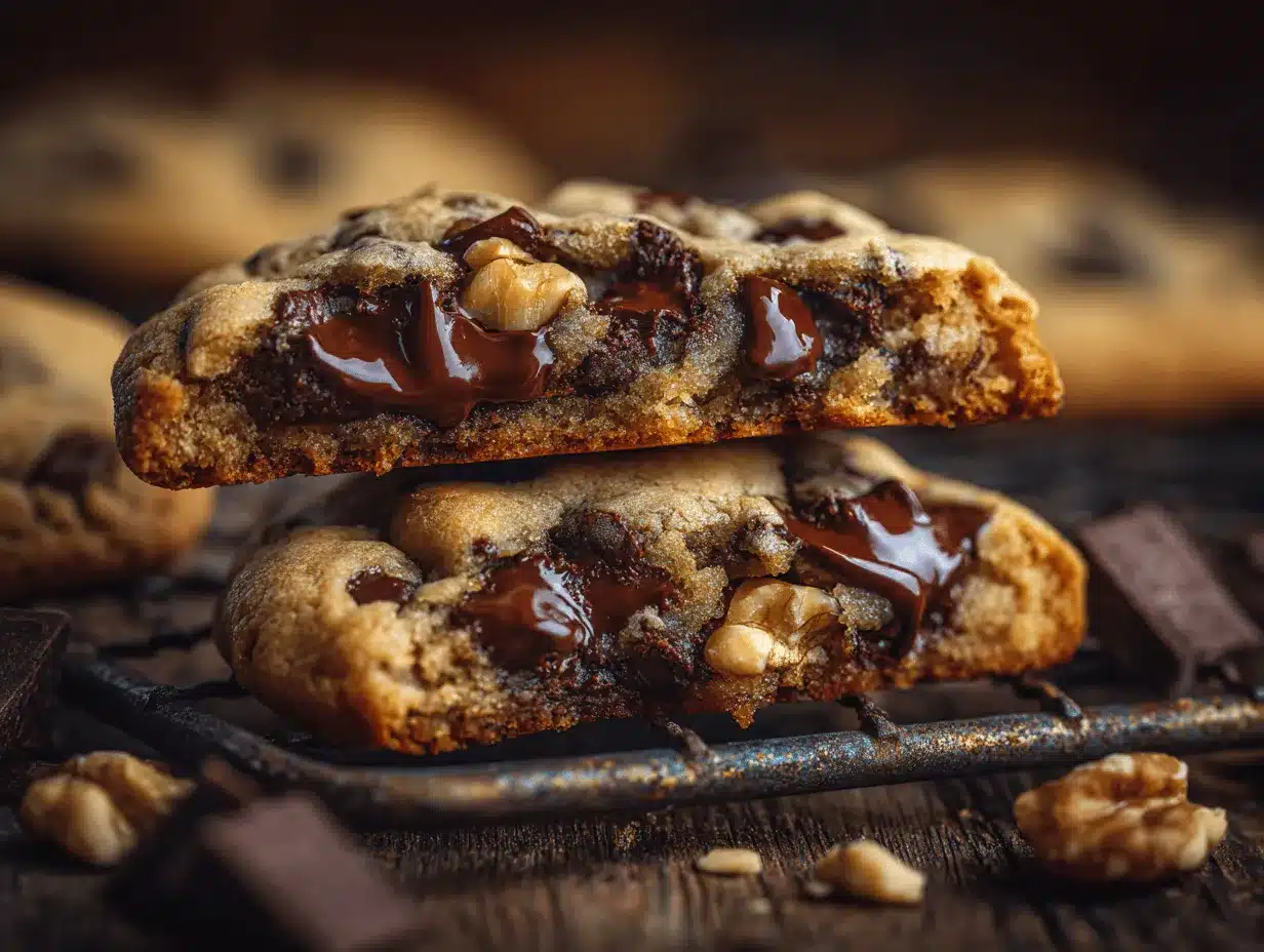 Levain Bakery chocolate chip cookies preparation steps