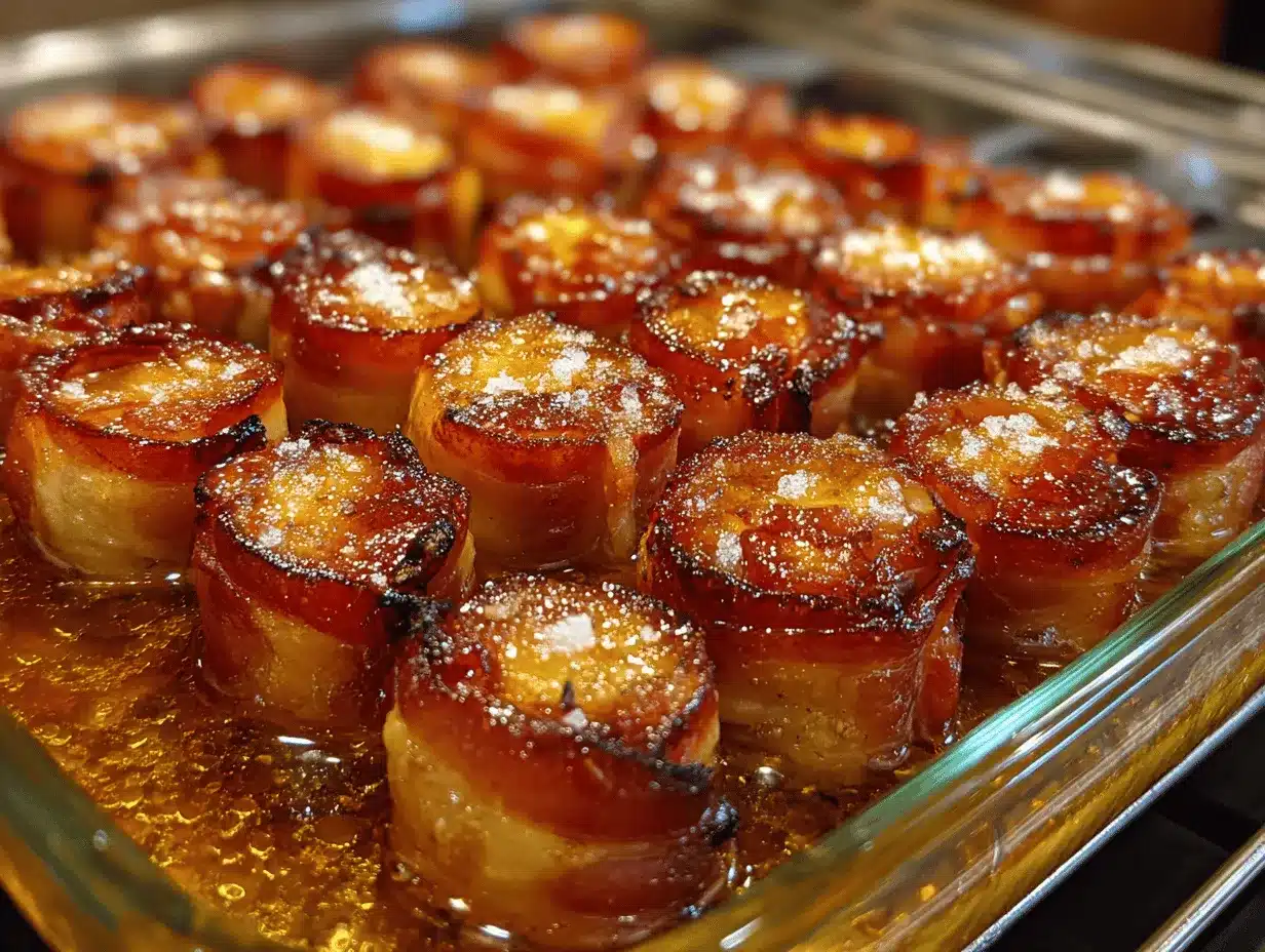 little smokies wrapped in bacon preparation steps