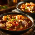 Louisiana seafood gumbo - featured image