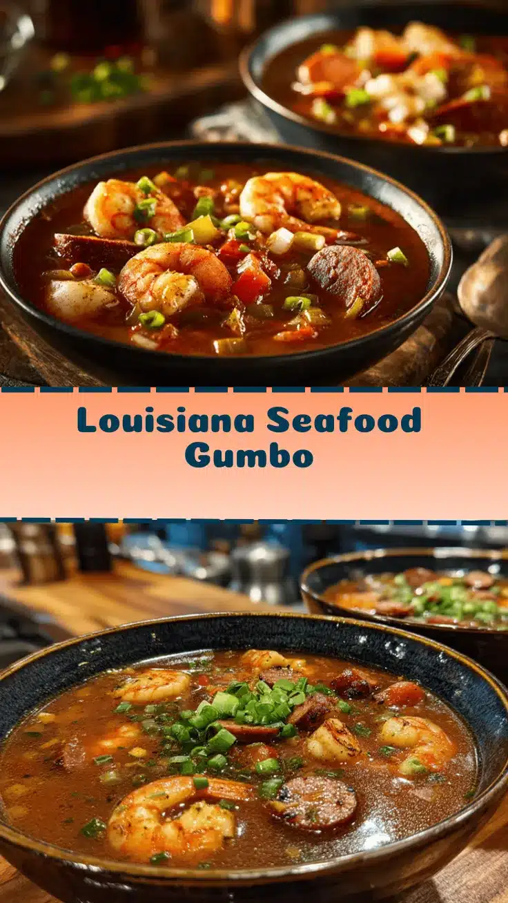 Louisiana seafood gumbo recipe