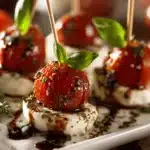mini Caprese bites - featured image