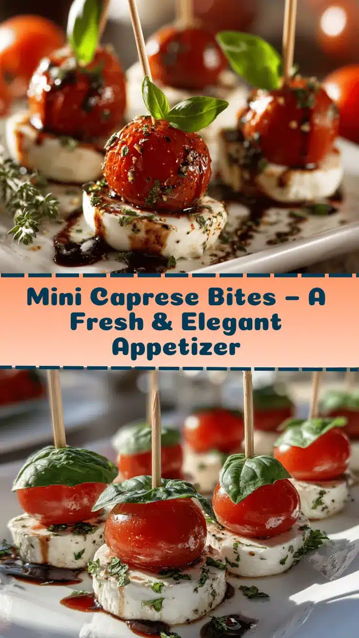mini Caprese bites recipe