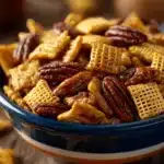 Praline Crunch Chex Mix - featured image