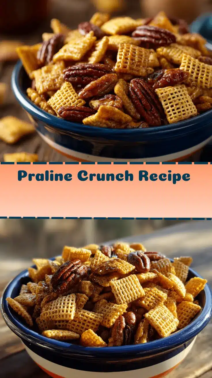 Praline Crunch Chex Mix recipe