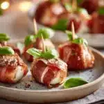 Prosciutto Wrapped Mozzarella Bites - featured image