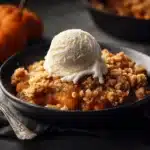 pumpkin pie crisp - featured image