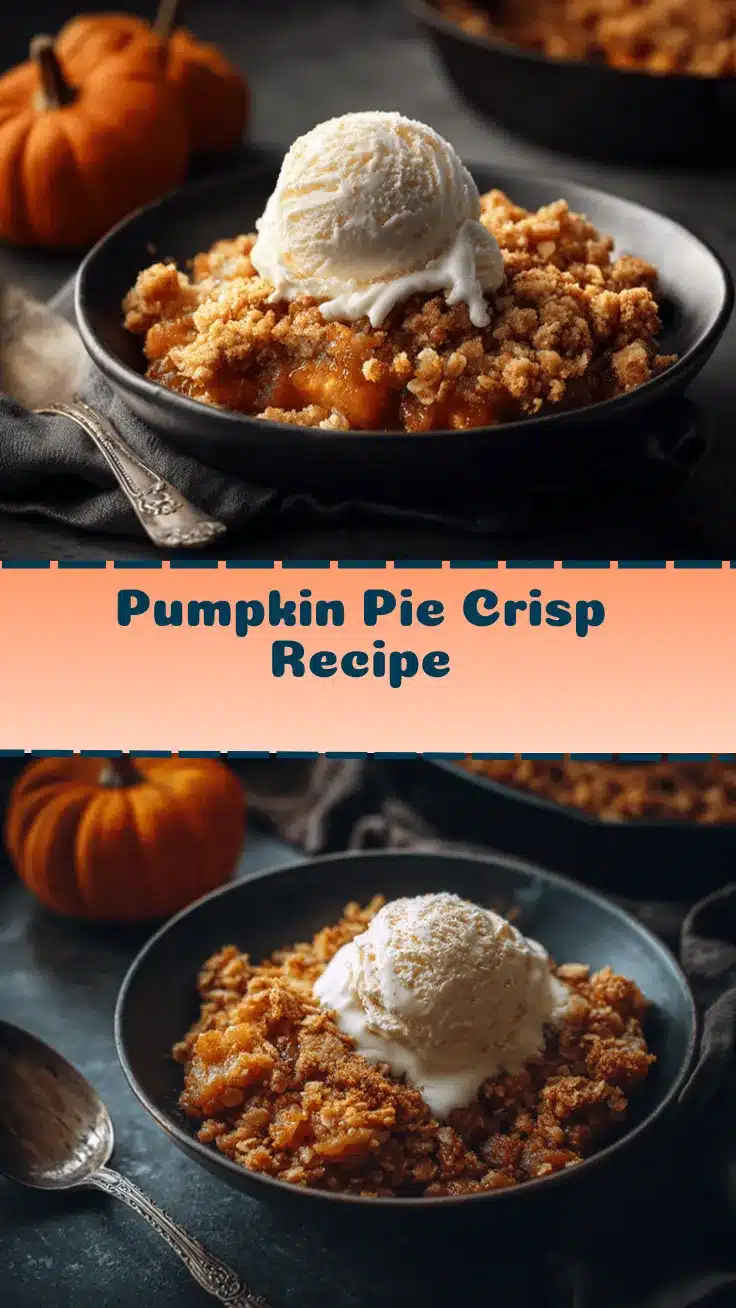 pumpkin pie crisp recipe
