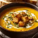 roasted butternut squash soup - featured image