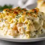 Shrimp and Crab Alfredo Lasagna Roll-Ups - featured image