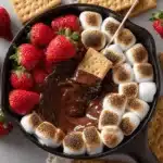 smores dip recipe - featured image