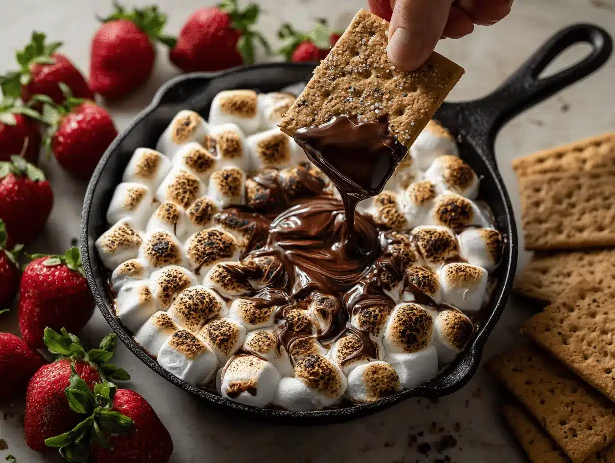 smores dip recipe preparation steps