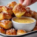 soft pretzel bites - featured image