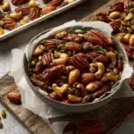 spiced nuts recipe - featured image