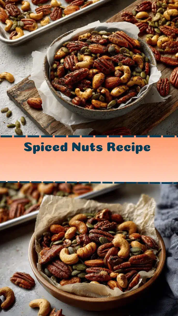 spiced nuts recipe recipe