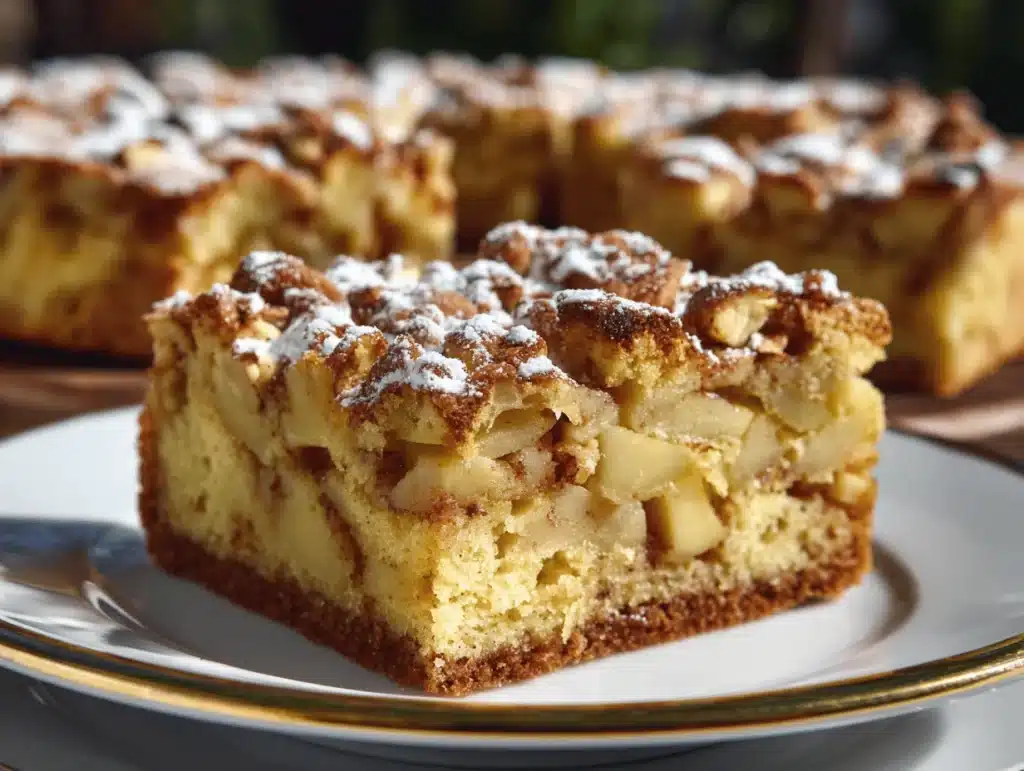 Swedish apple cake - featured image