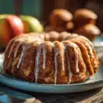 vintage apple cake recipe - featured image