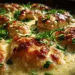 cream cheese chicken bake - featured image
