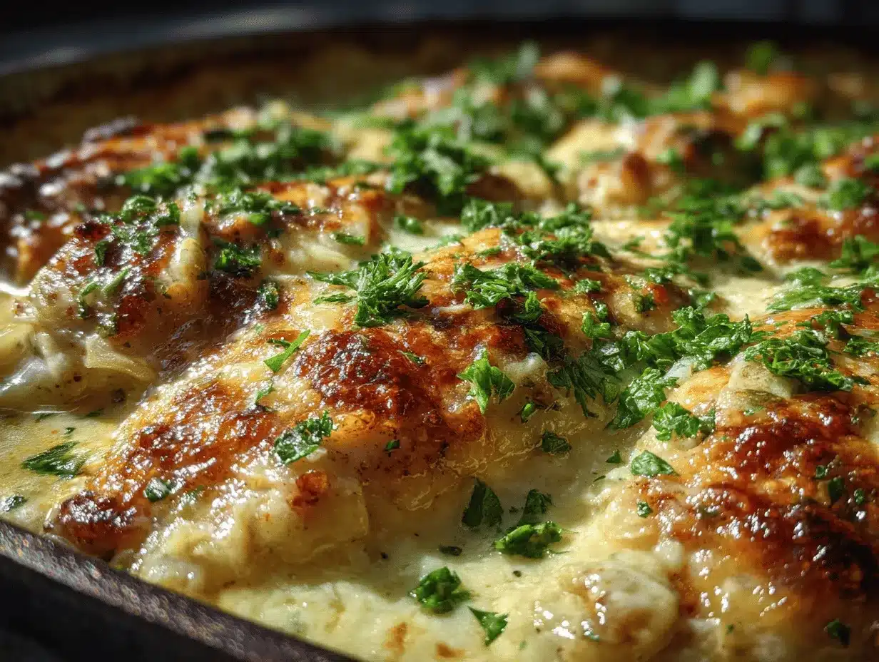 cream cheese chicken bake preparation steps