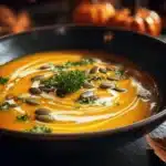 creamy butternut squash soup - featured image
