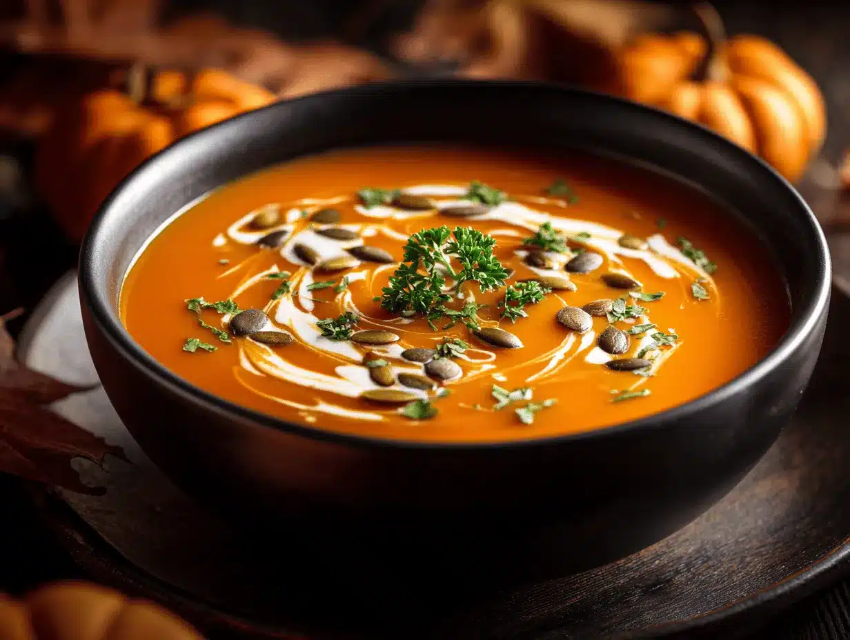 creamy butternut squash soup preparation steps