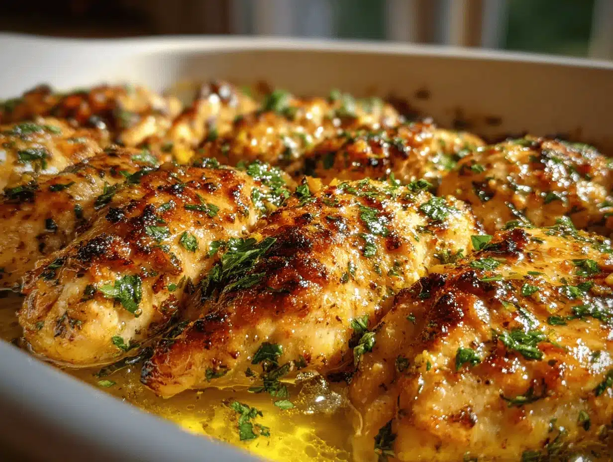 Greek chicken tenders preparation steps