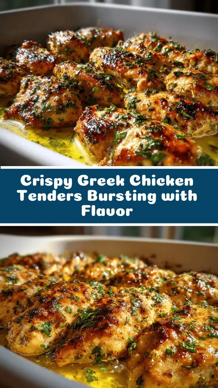 Greek chicken tenders recipe