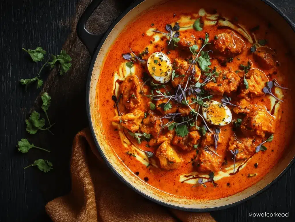 Halloween Chicken Tikka Masala - featured image