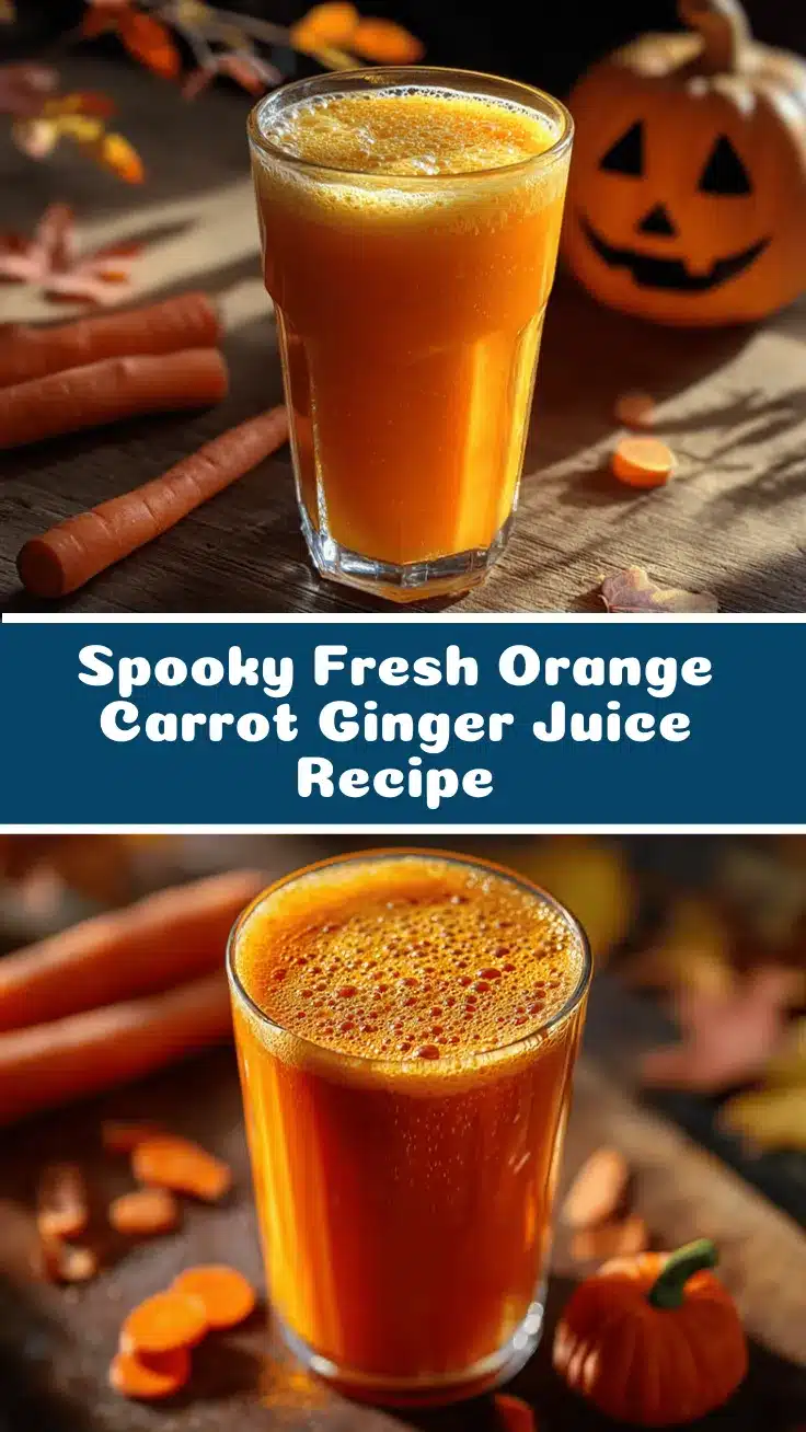 orange carrot ginger juice recipe