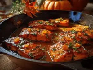 orange glazed salmon - featured image