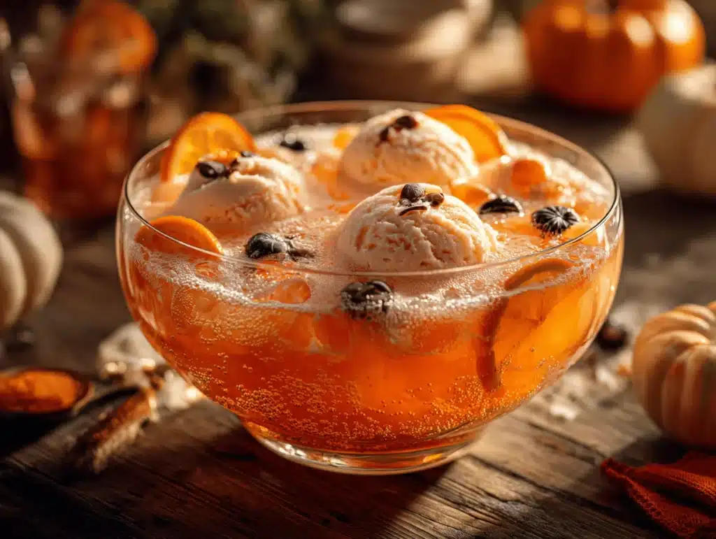 orange Halloween punch - featured image