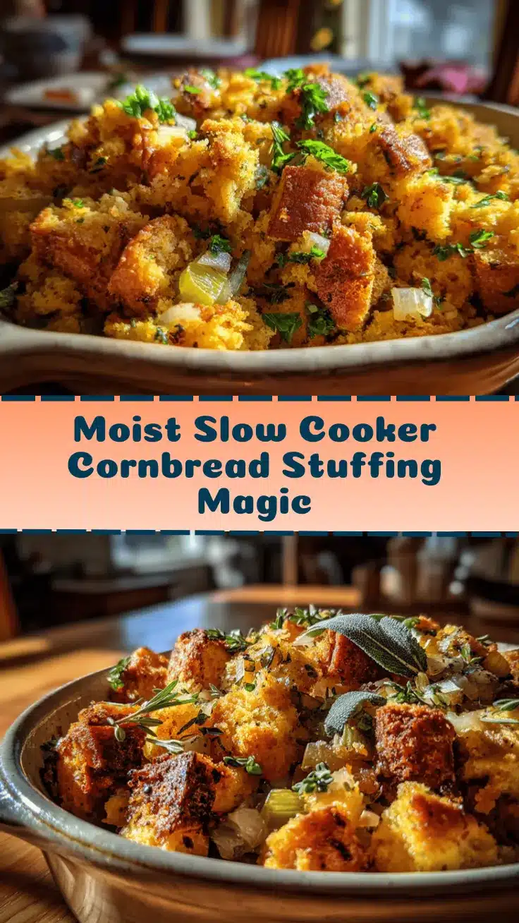 slow cooker cornbread stuffing recipe