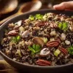 wild rice and mushroom stuffing - featured image
